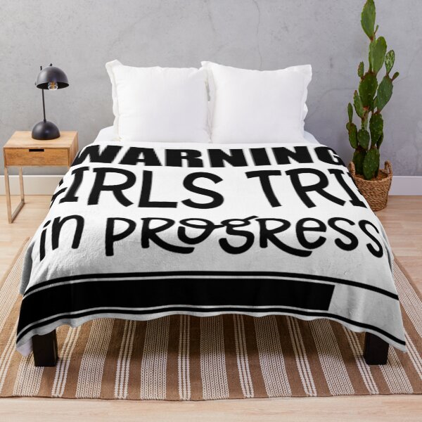 Item preview, Warning Girls Trip In Progress designed and sold by Hairball-Pets.