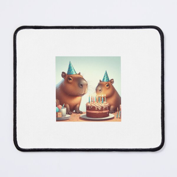 Item preview, Capybara's Birthday3 designed and sold by Capybara Art Lover.