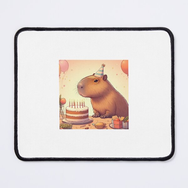 Item preview, Capybara's Birthday5 designed and sold by Capybara Art Lover.