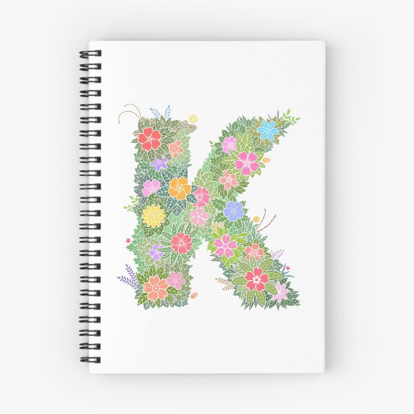 Artikelvorschau, Blumenbuchstabe „K“ WeArePrettierThanFlowers entworfen und verkauft von birthflower.