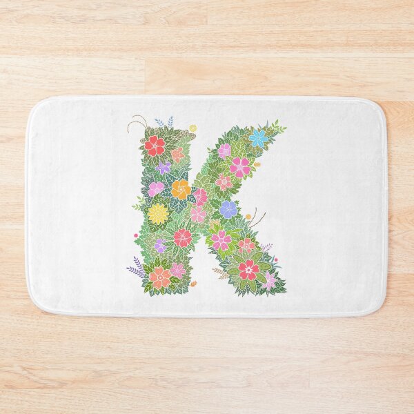 Artikelvorschau, Blumenbuchstabe „K“ WeArePrettierThanFlowers entworfen und verkauft von birthflower.