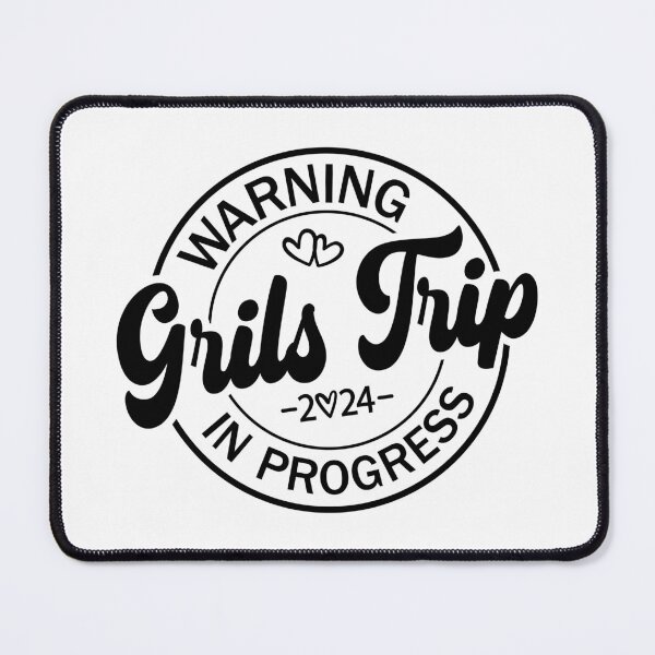Item preview, Warning Girls Trip In Progress designed and sold by Hairball-Pets.
