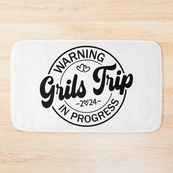 Item preview, Warning Girls Trip In Progress designed and sold by Hairball-Pets.