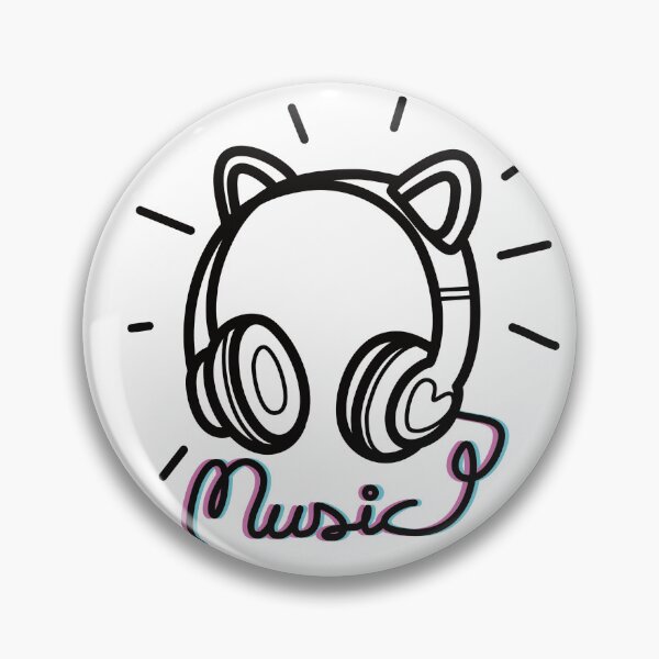 Item preview, Cat ear headphones and music designed and sold by GCPshop.