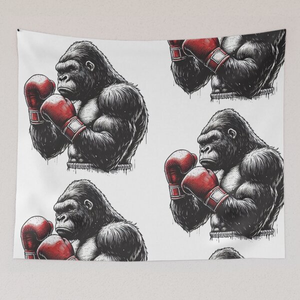 Item preview, Gorilla Boxing Tradition designed and sold by Martial-Art-23.