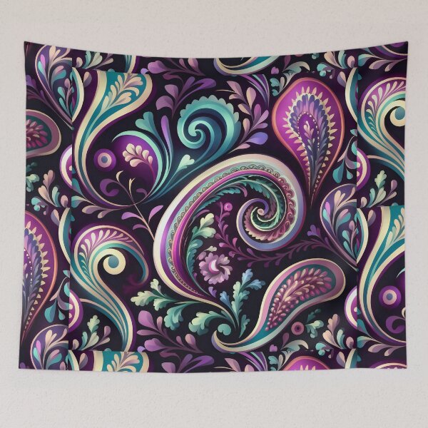 Item preview, Abstract Paisley Fusion  designed and sold by Wishing-Wings.
