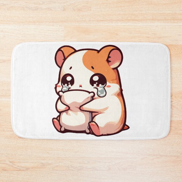 Item preview, Kawaii Crying Sad Hamster designed and sold by TomFrontierArt.