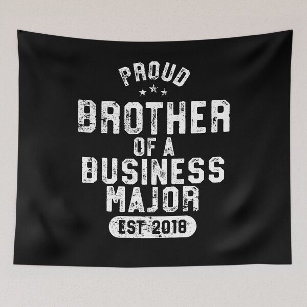 Item preview, Proud Brother Of Business Major Shirt 2018 Graduate T-Shirt designed and sold by 14thFloor.