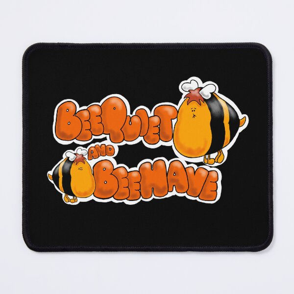 Item preview, BEEQUIET & BEEHAVE Stoppit And Tidyup 1980s Retro Cartoon British Kids TV Nostalgia designed and sold by Art-Speaks.