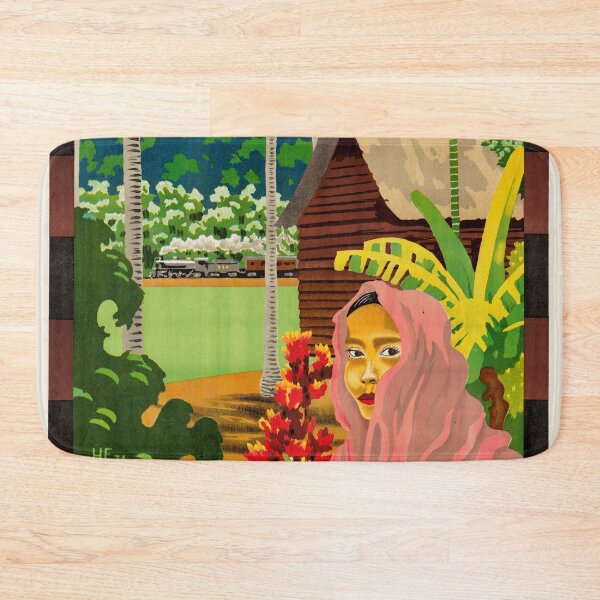 Item preview, Malaysian Vintage Travel Poster designed and sold by gliyj.