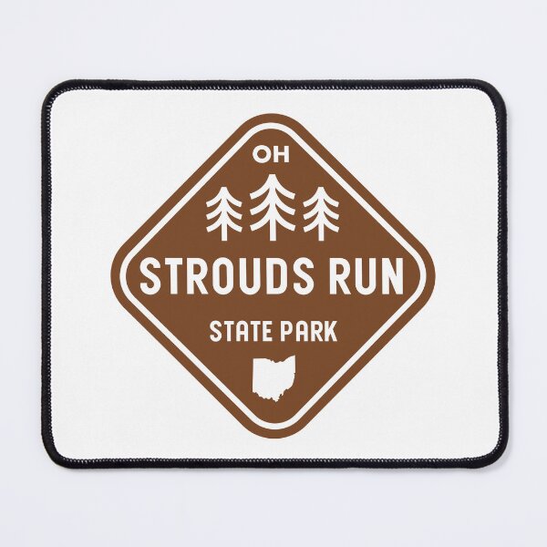 Item preview, Strouds Run State Park Ohio Rhombus designed and sold by bivenart.