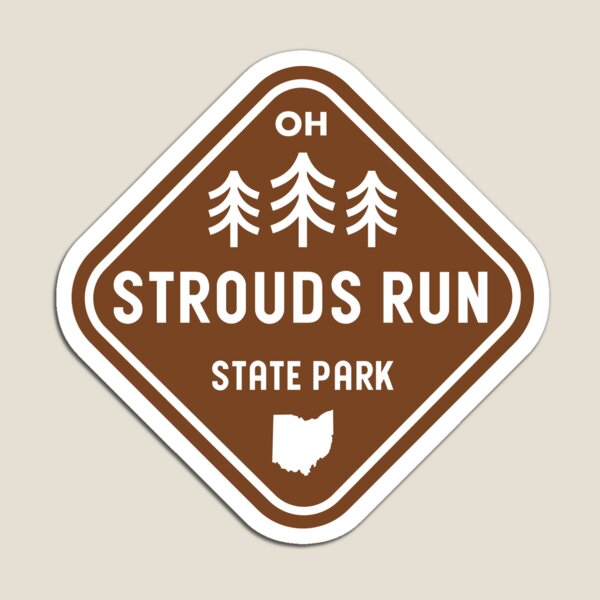 Item preview, Strouds Run State Park Ohio Rhombus designed and sold by bivenart.