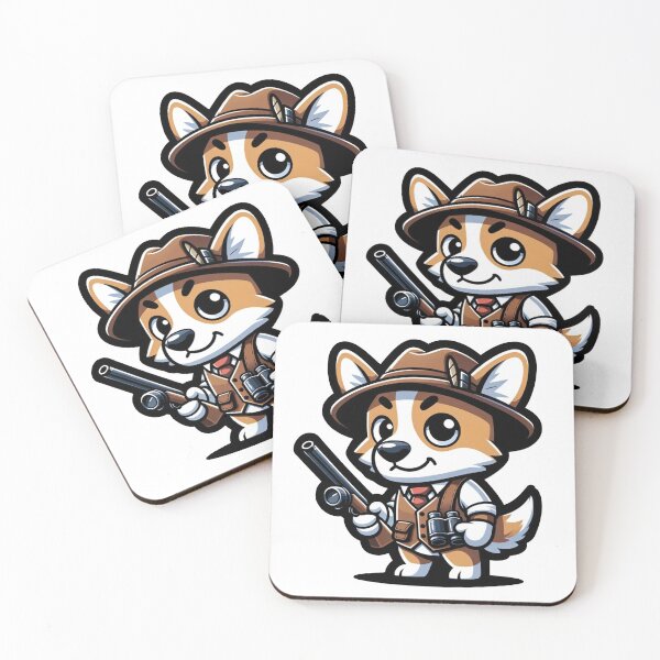 Item preview, corgi the hunter designed and sold by FerdiEverywhere.