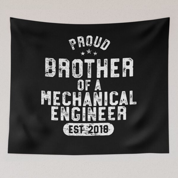 Item preview, Proud Brother Of Mechanical Engineer Shirt 2018 Graduate T-Shirt designed and sold by 14thFloor.