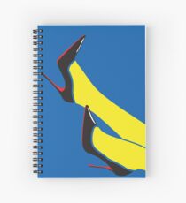 Legs and Heels Fetish Spiral Notebook