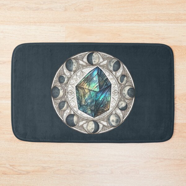 Item preview, Labradorite Healing with Phases of the moon designed and sold by PickledjoArt.