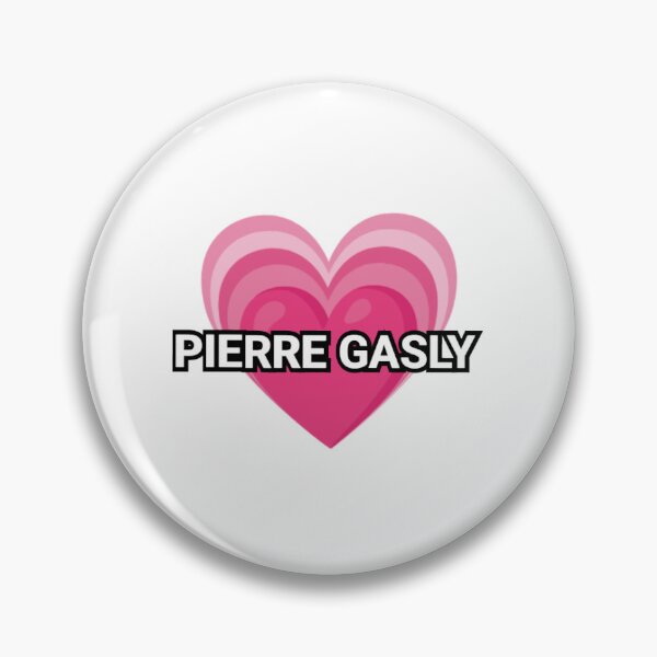 Item preview, Pierre Gasly pink heart designed and sold by TheGrandShopp.