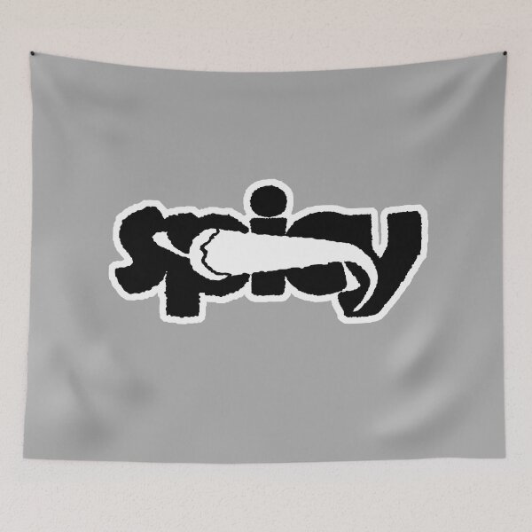 Item preview, Fiery Typography: Spicy Chili Warning designed and sold by CoolVisionStd.