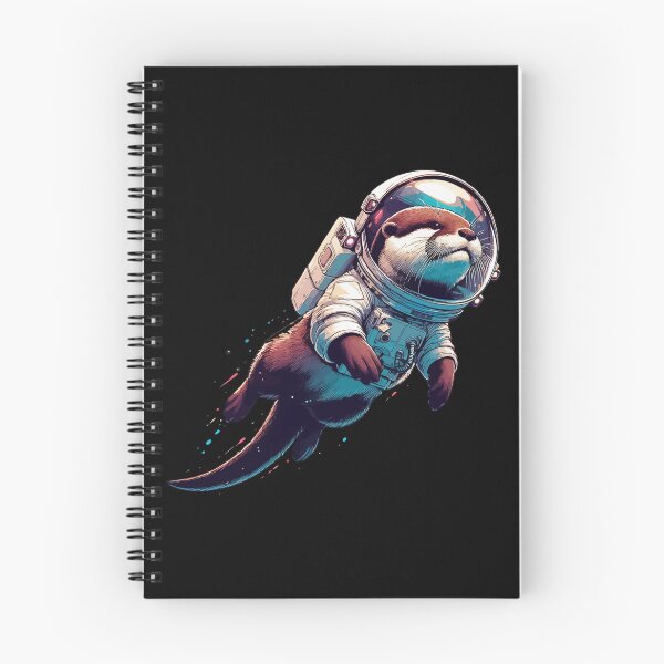 Item preview, Otter Astronaut in Space designed and sold by TomFrontierArt.