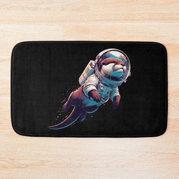 Item preview, Otter Astronaut in Space designed and sold by TomFrontierArt.