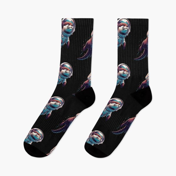 Item preview, Otter Astronaut in Space designed and sold by TomFrontierArt.