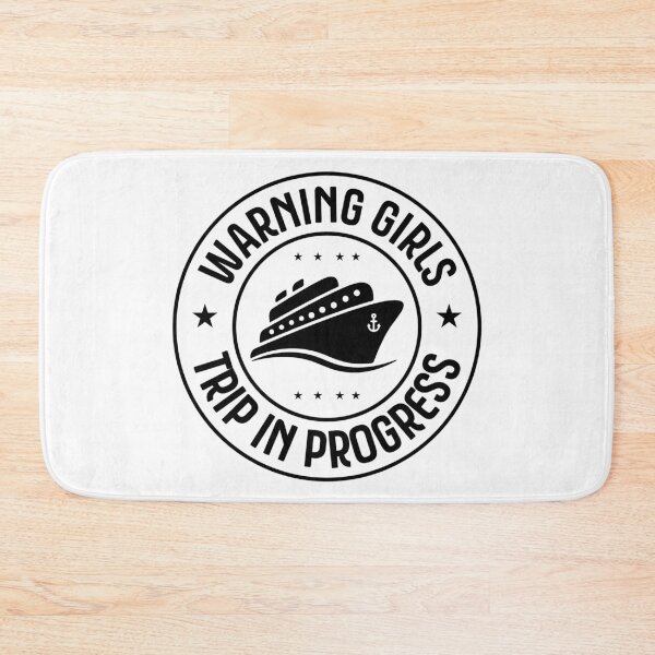 Item preview, Warning Girls Trip In Progress designed and sold by Hairball-Pets.