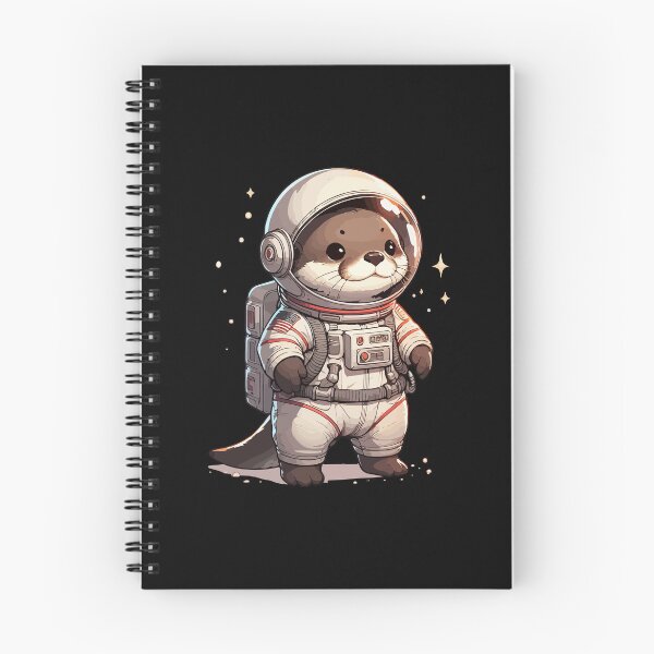 Item preview, Cute Otter Space Astronaut designed and sold by TomFrontierArt.