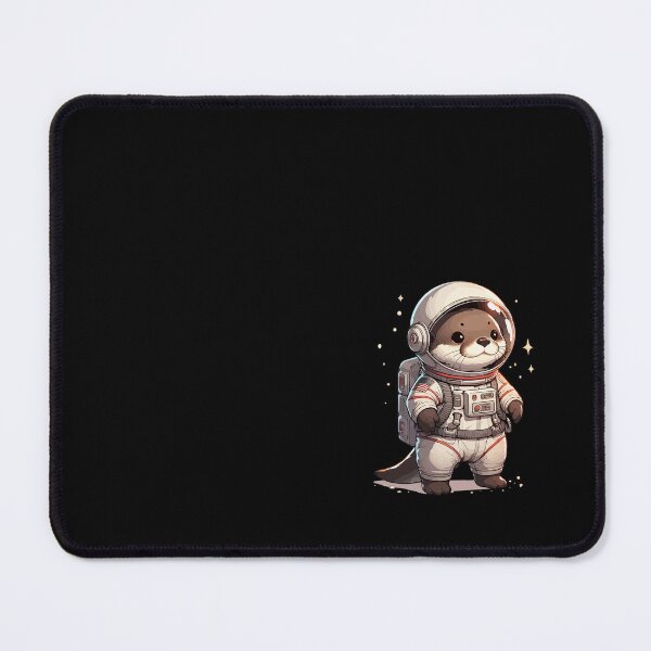 Item preview, Cute Otter Space Astronaut designed and sold by TomFrontierArt.