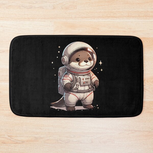 Item preview, Cute Otter Space Astronaut designed and sold by TomFrontierArt.