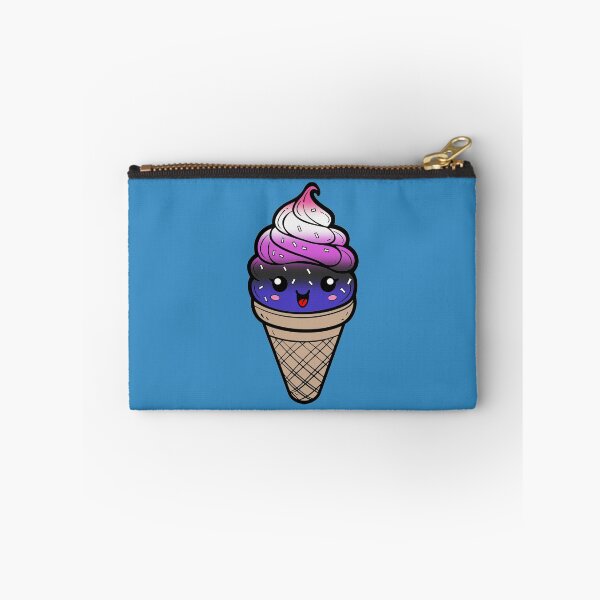 Item preview, Sweet Genderfluid Pride Flag Ice Cream, Subtle Genderfluid Kawaii Ice Cream Cone Design designed and sold by Travelslightly.