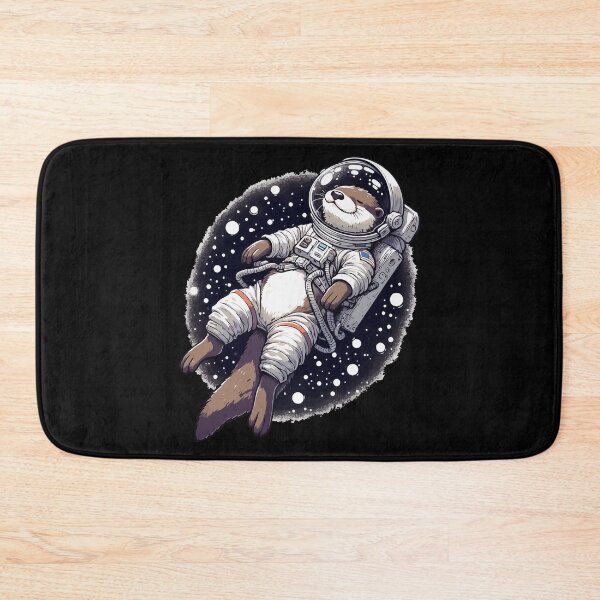 Item preview, Otter Astronaut Drifting in Space designed and sold by TomFrontierArt.