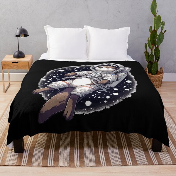 Item preview, Otter Astronaut Drifting in Space designed and sold by TomFrontierArt.