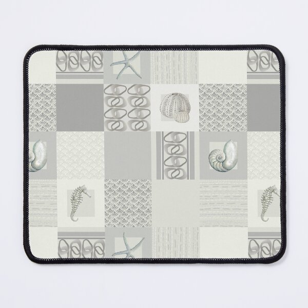 Item preview, Coastal Collection Neutral patchwork designed and sold by LisaLeQuelenec.