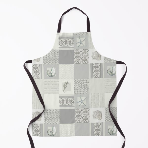 Item preview, Coastal Collection Neutral patchwork designed and sold by LisaLeQuelenec.