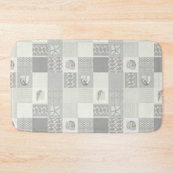 Item preview, Coastal Collection Neutral patchwork designed and sold by LisaLeQuelenec.