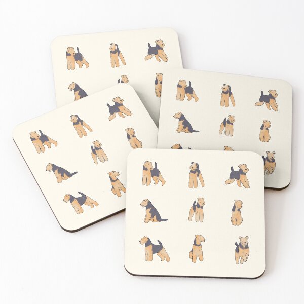 Item preview, airedale terrier dog pack  designed and sold by Mayarart.