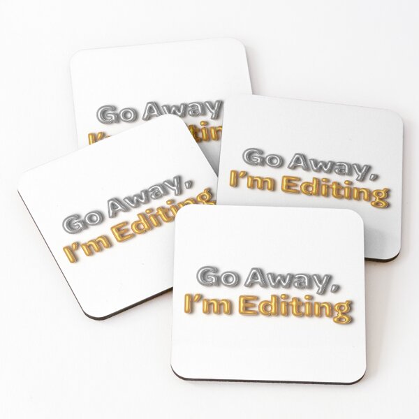 Item preview, Go away, I'm editing designed and sold by GoizaneHM.