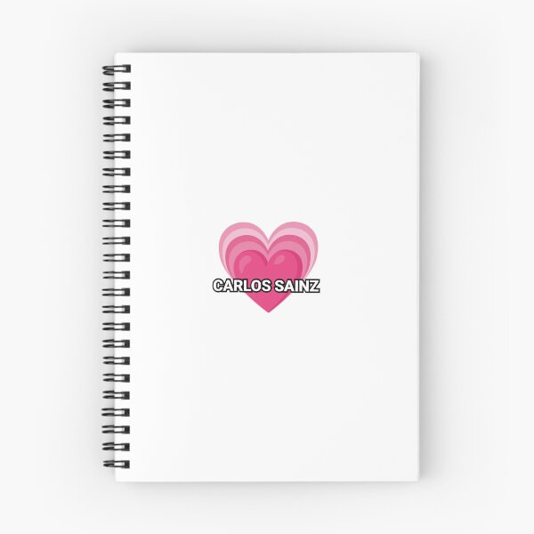 Item preview, Carlos Sainz pink heart designed and sold by TheGrandShopp.