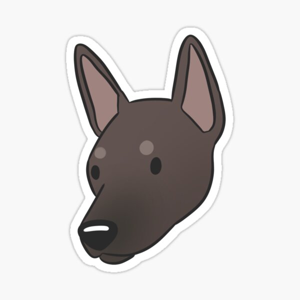 Vista previa del artículo con la obra «xoloitzcuintli cara de perro mexicano sin pelo», diseñado y vendido por Yaragold.