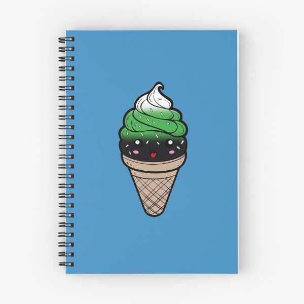 Item preview, Sweet Neutrois Pride Flag Ice Cream, Subtle Neutrois Kawaii Ice Cream Cone Design designed and sold by Travelslightly.