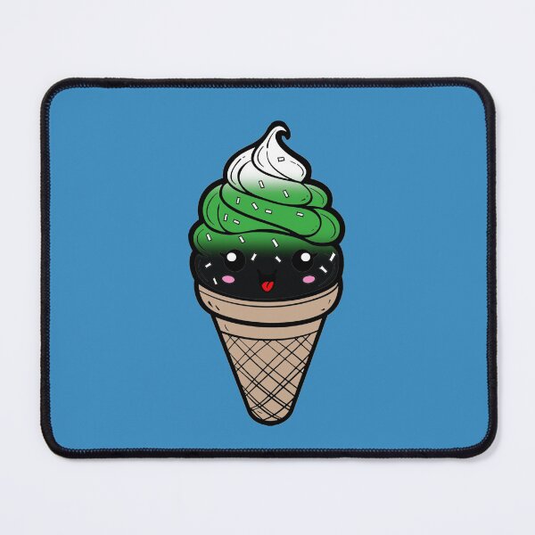 Item preview, Sweet Neutrois Pride Flag Ice Cream, Subtle Neutrois Kawaii Ice Cream Cone Design designed and sold by Travelslightly.