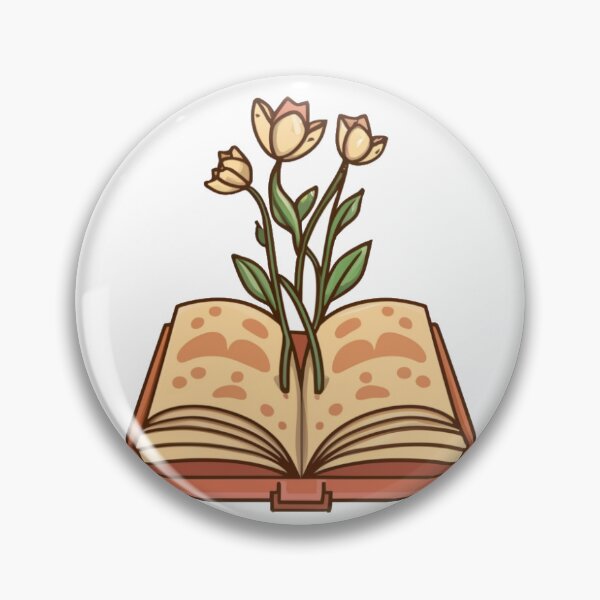 Item preview, Cute Book With Flowers designed and sold by Cammyjams02.
