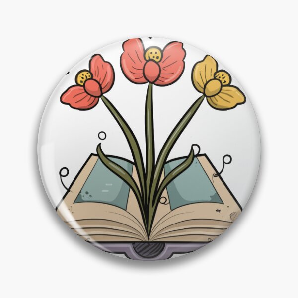 Item preview, Cute Book With Flowers  designed and sold by Cammyjams02.