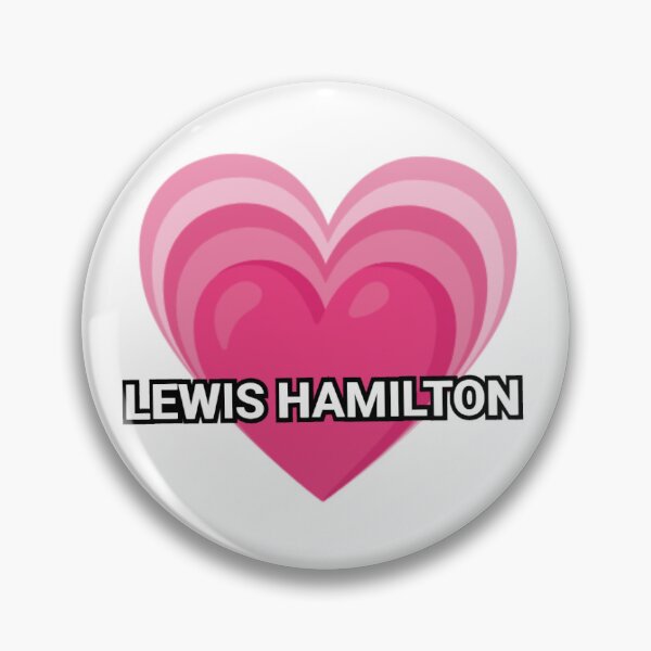 Item preview, Lewis Hamilton pink heart designed and sold by TheGrandShopp.