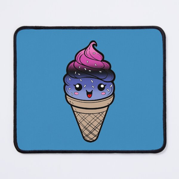 Item preview, Sweet Omnisexual Pride Flag Ice Cream, Subtle Omni Kawaii Ice Cream Cone Design designed and sold by Travelslightly.