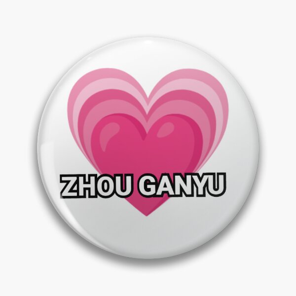 Item preview, Zhou Ganyu pink heart designed and sold by TheGrandShopp.