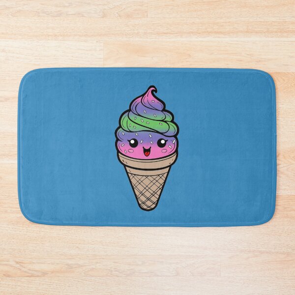 Item preview, Sweet Trinsgender Pride Flag Ice Cream, Subtle Trigender Kawaii Ice Cream Cone Design designed and sold by Travelslightly.