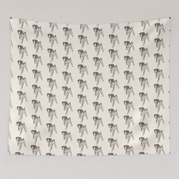Item preview, german shorthaired pointer dog drawing  designed and sold by Mayarart.