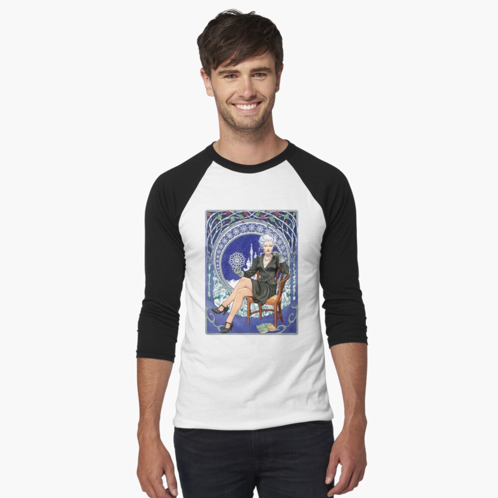 Item preview, Baseball ¾ Sleeve T-Shirt designed and sold by CaryadArtwork.