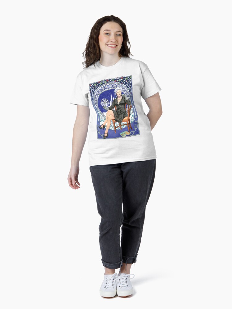 Thumbnail 4 of 7, Classic T-Shirt, Winter Queen Mab designed and sold by CaryadArtwork.